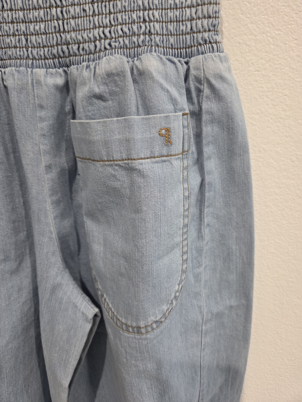 Anthropologie Pilcro Reese Smocked Pull-On Joggers XS NWT - Picture 7 of 11